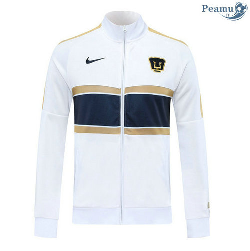 Veste foot Pumas Blanc/Bleu 2020-2021