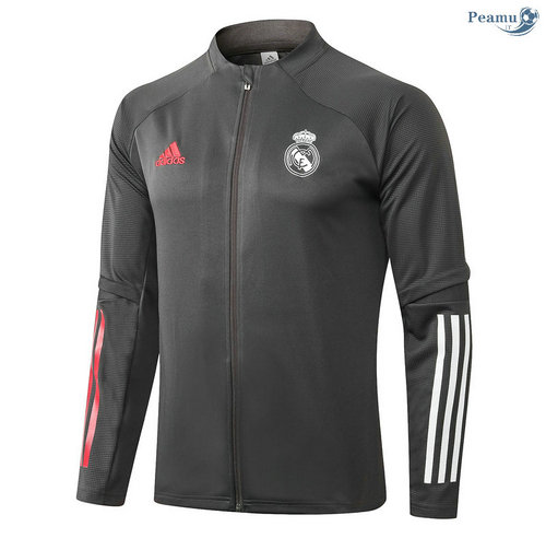 Veste foot Real Madrid Gris foncé 2020-2021