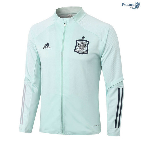 Veste foot Espagne Verde Clair 2020-2021