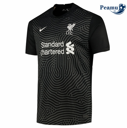Maillot foot Liverpool Noir 2020-2021