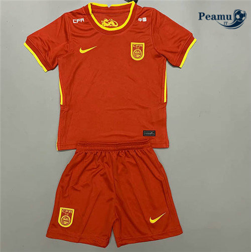 Maillot foot China Enfant Domicile 2020-2021