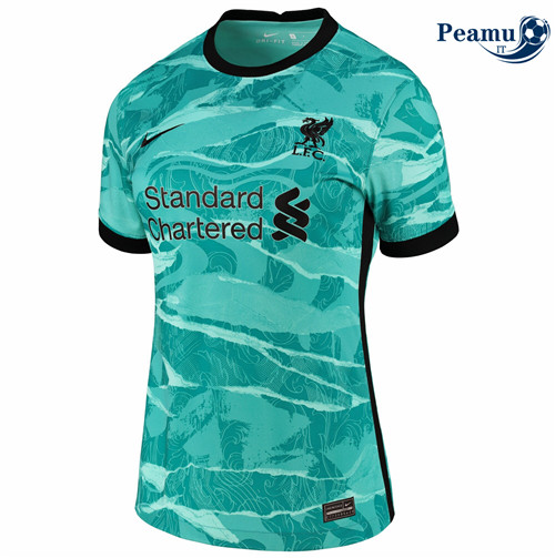 Maillot foot Liverpool Femme Verde 2020-2021