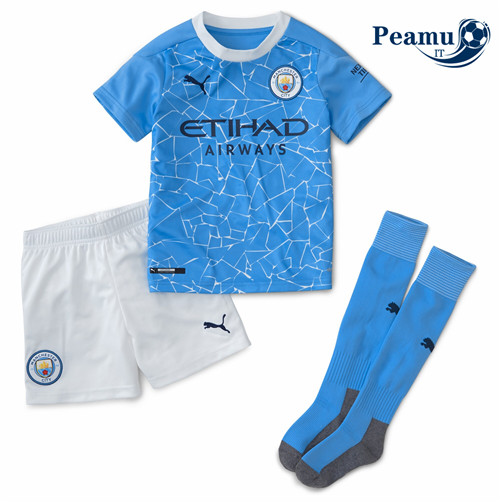 Maillot foot Manchester City Enfant Domicile 2020-2021