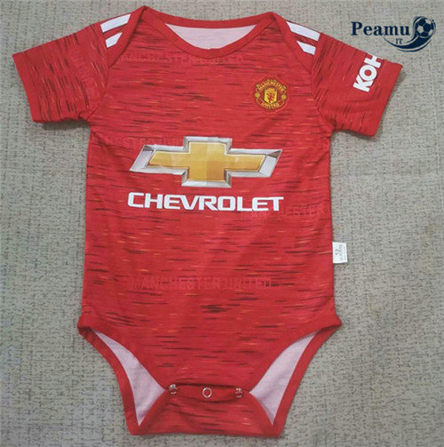 Maillot foot Manchester United bambino Domicile 2020-2021