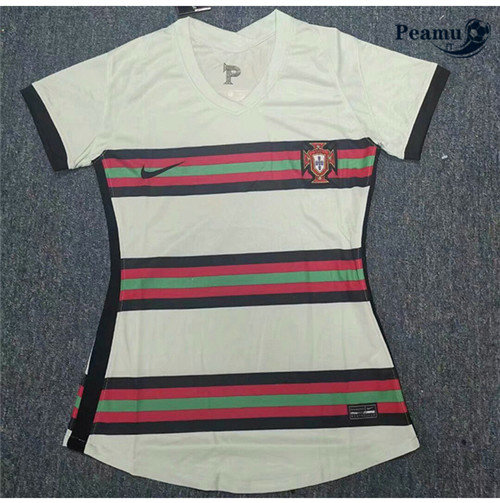 Maillot foot Portugal Femme Exterieur 2020-2021