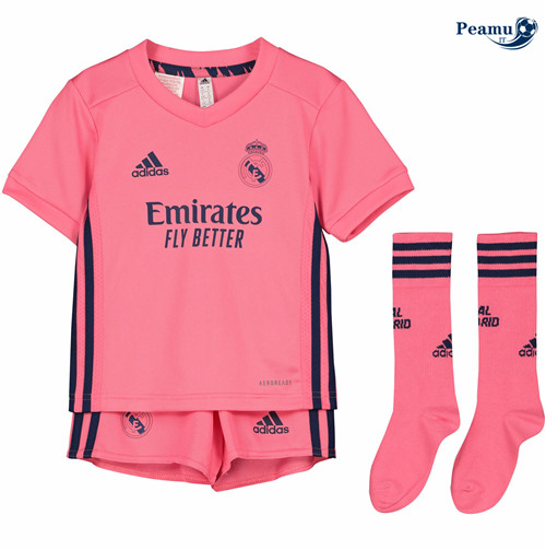 Maillot foot Real Madrid Enfant Exterieur Orange 2020-2021