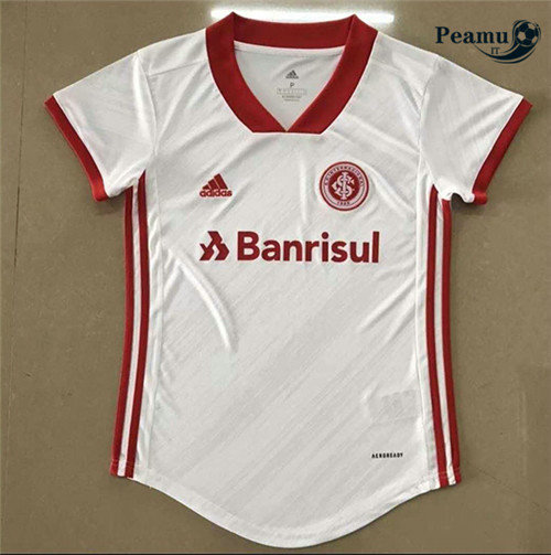Maillot foot SC Internacional Femme Exterieur Blanc 2020-2021
