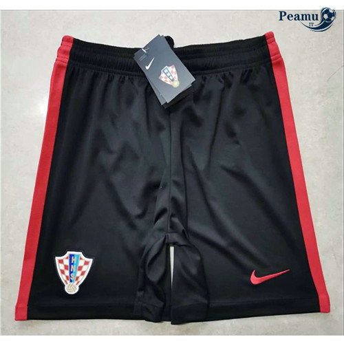 Short da calcio Croatie Noir 2020-2021