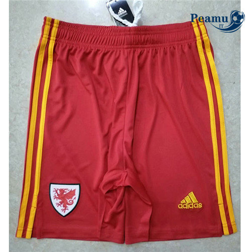 Short da calcio Pays de Pays de Galles Rouge 2020-2021