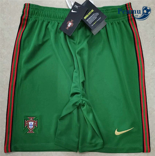Short da calcio Portugal Verde 2020-2021