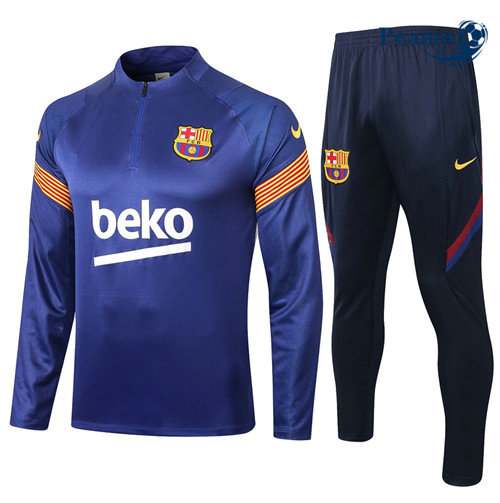 Survetement Barcelone Bleu 2020-2021