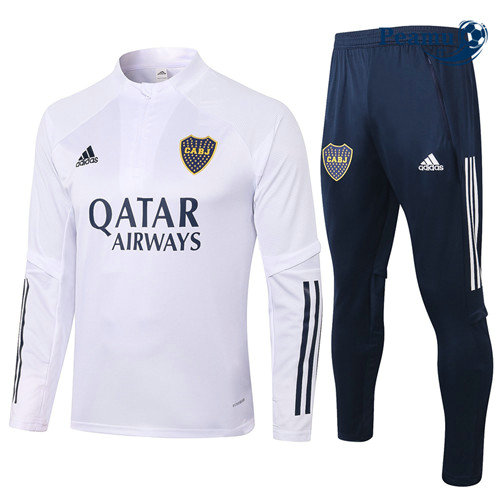 Survetement Boca Juniors Blanc 2020-2021