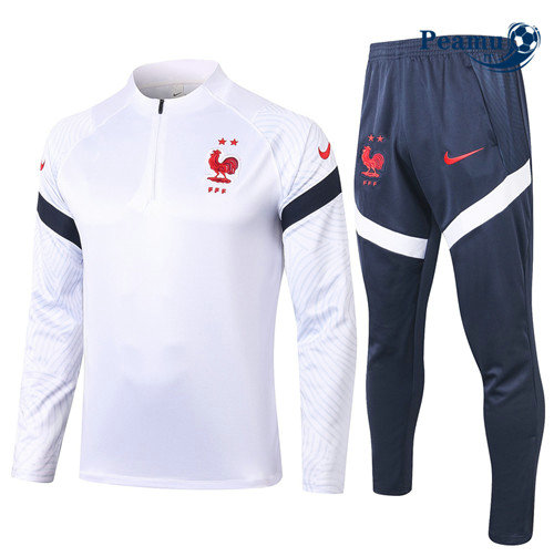 Survetement France Blanc 2020-2021