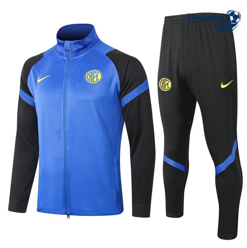 Veste Survetement Inter Milan Bleu Marine 2020-2021