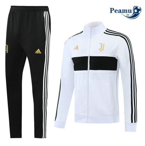 Veste Survetement Juventus Blanc/Noir 2020-2021
