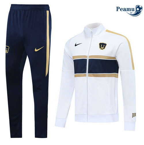 Veste Survetement Pumas Blanc/Bleu 2020-2021