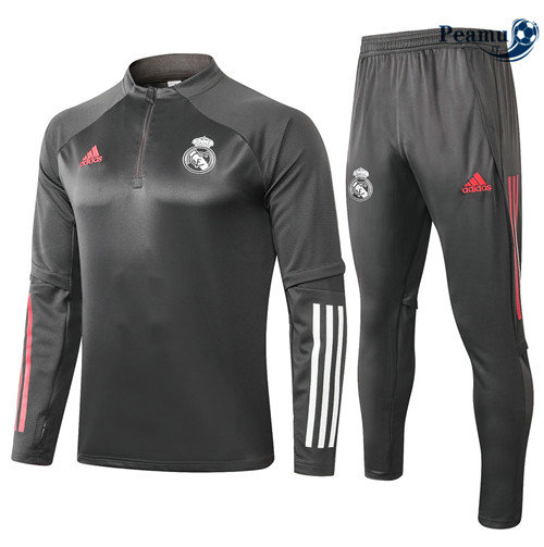 Survetement Real Madrid Gris foncé 2020-2021