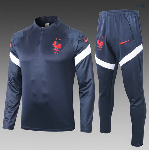 Survetement France Enfant Bleu Marine 2020-2021