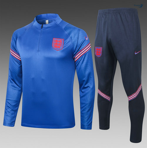 Survetement Angleterre Enfant Bleu 2020-2021