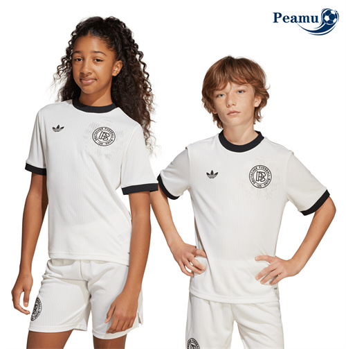 Maillot foot Allemagne Enfant 120e anniversaire Blanc 2025-2026