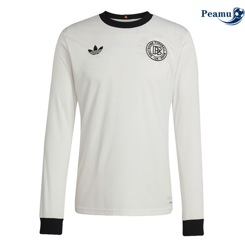 Maillot foot Allemagne 120e anniversaire Manche Longue Blanc 2025-2026