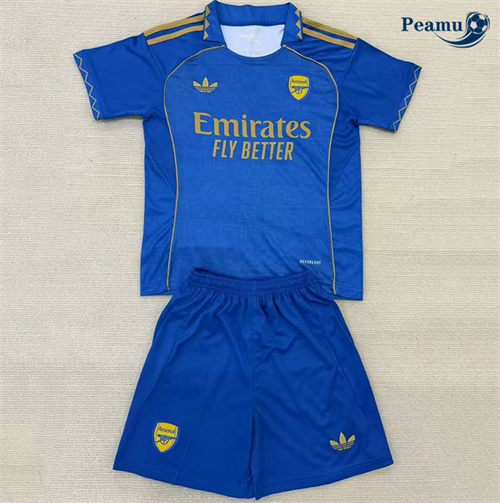 Maillot foot Arsenal Enfant Bleu 2025-2026