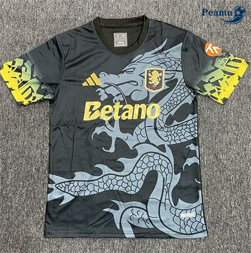 Maillot foot Aston Villa Training Noir 2025-2026