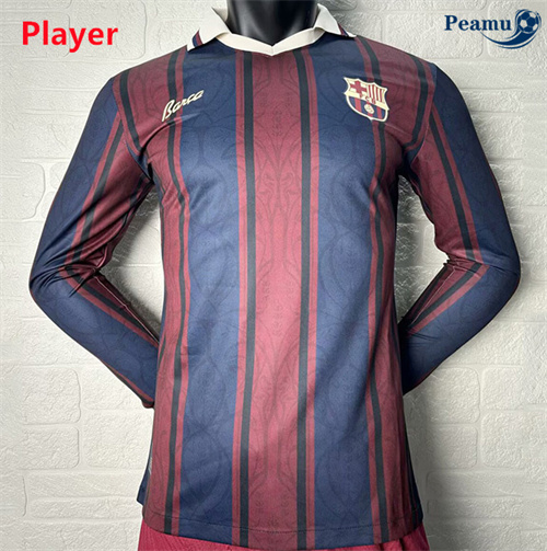 Maillot foot Barcelone Player 120e anniversaire Manche Longue 2025-2026