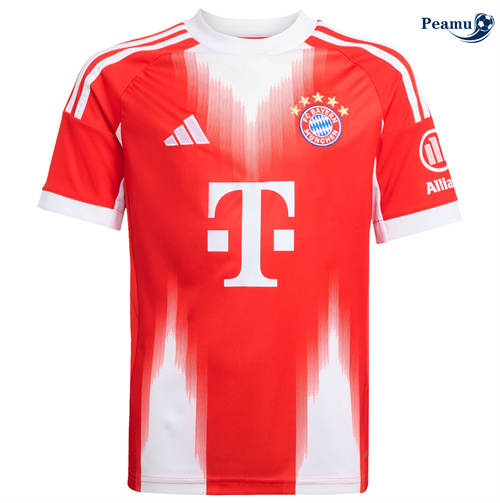 Maillot foot Bayern Munich Domicile Rouge 2025-2026