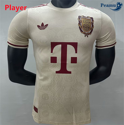 Maillot foot Bayern Munich Player 120e anniversaire Jaune 2025-2026