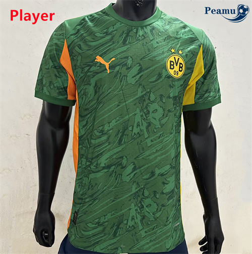 Maillot foot Borussia Dortmund Player Vert 2025-2026
