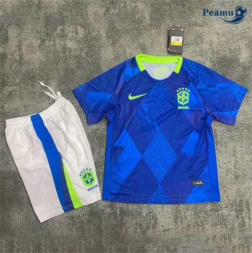 Maillot foot Brésil Enfant Exterieur 2025-2026