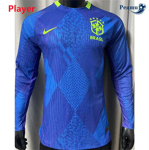 Maillot foot Brésil Player Exterieur Manche Longue 2025-2026