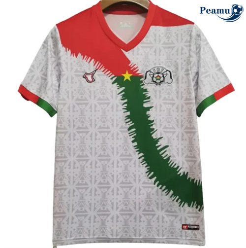 Maillot foot Burkina Faso Exterieur Blanc 2024-2025