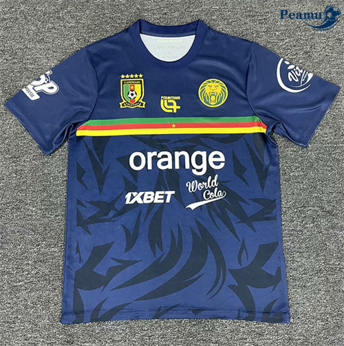 Maillot foot Cameroun Training Bleu 2025-2026