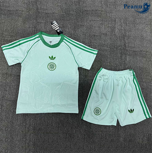 Maillot foot Celtic Enfant Vert 2025-2026