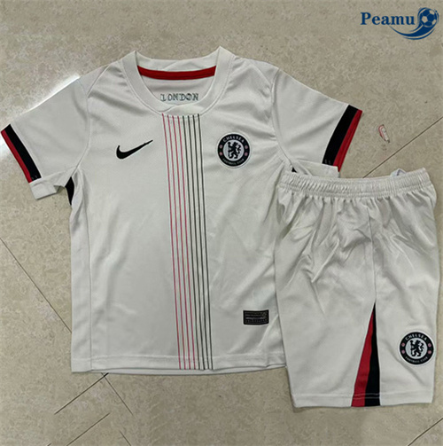 Maillot foot Chelsea Enfant Blanc 2025-2026