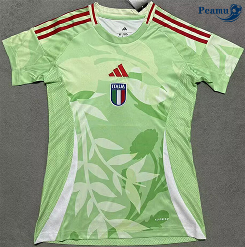 Maillot foot Italie Femme Vert 2025-2026
