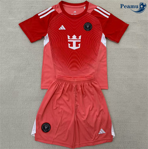 Maillot foot Inter Miami Enfant Gardien De But Orange 2025-2026