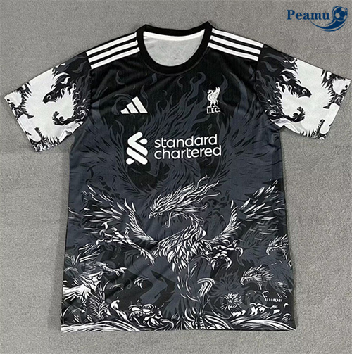Maillot foot Liverpool Special Noir/Blanc 2025-2026