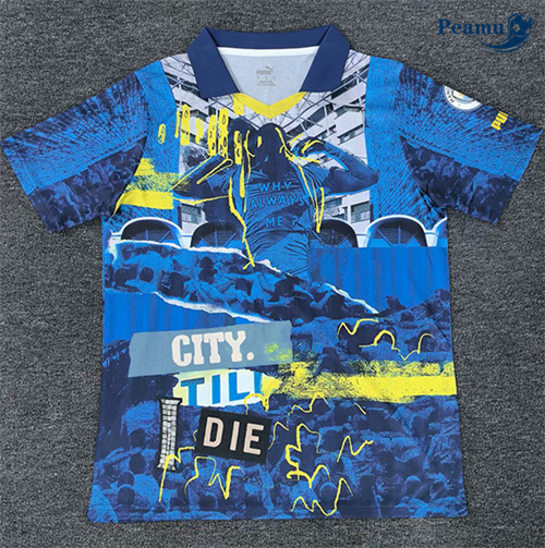 Maillot foot Manchester City Édition limitée Bleu 2025-2026