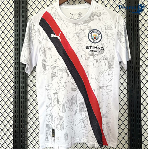 Maillot foot Manchester City Blanc 2025-2026