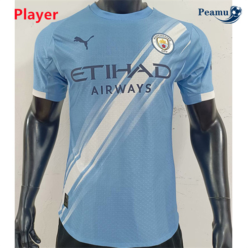 Maillot foot Manchester City Player Bleu 2025-2026