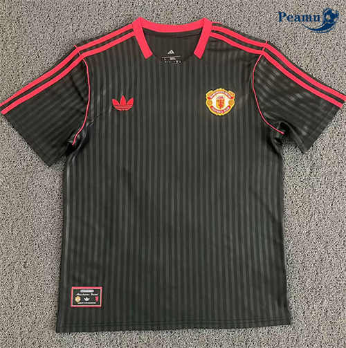 Maillot foot Manchester United Training Noir 2025-2026