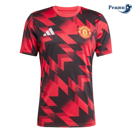 Maillot foot Manchester United Training Rouge 2025-2026