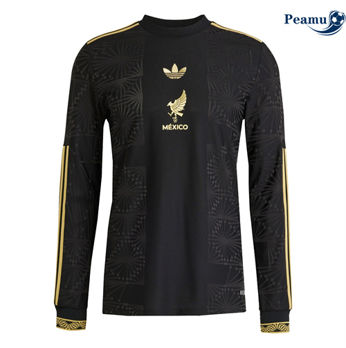 Maillot foot Mexique Doré Cup Manche Longue 2025-2026