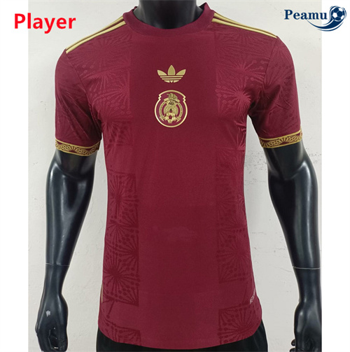 Maillot foot Mexique Player Gold Cup Special Rouge 2025-2026