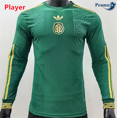 Maillot foot Mexique Player Gold Cup Special Manche Longue 2025-2026
