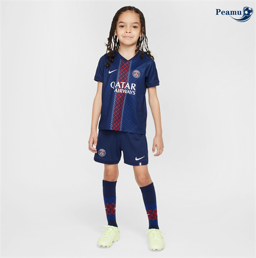 Maillot foot PSG Enfant Domicile 2025-2026