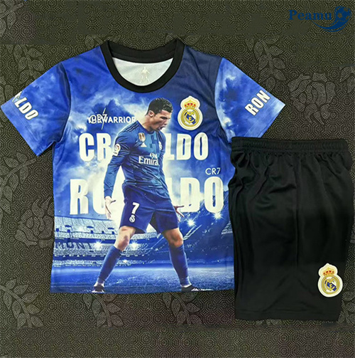 Maillot foot Real Madrid Enfant 2025-2026 Bleu